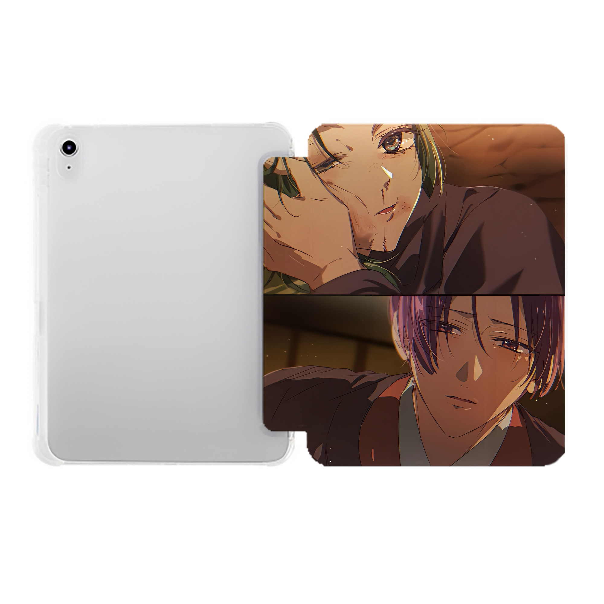 （画像用） 薬屋のひとりごと The Apothecary Diaries IPad ケース ペン収納付き 三つ折りスタンド PUレザー×シリコン 対応機種9.5/10.5/10.9インチ